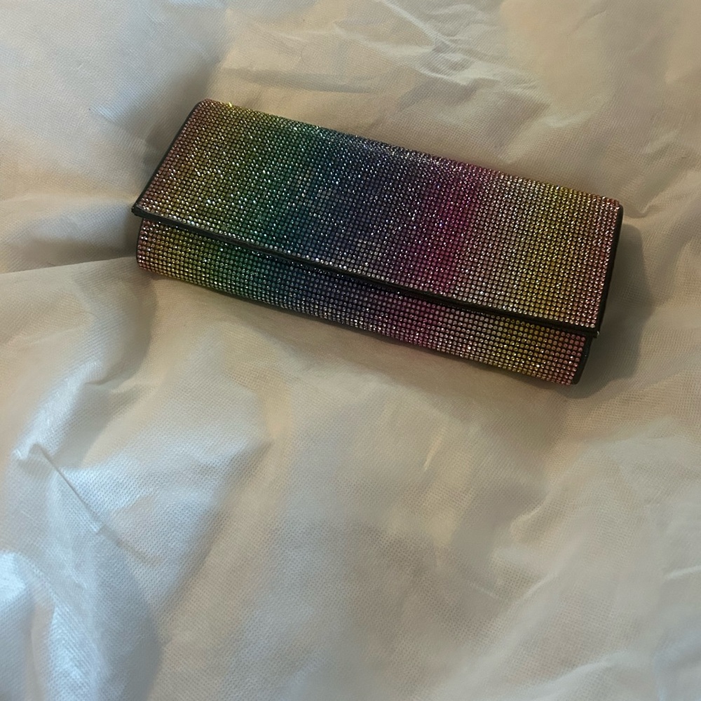Multicolor Rhinestone Clutch - Picture 2 of 5
